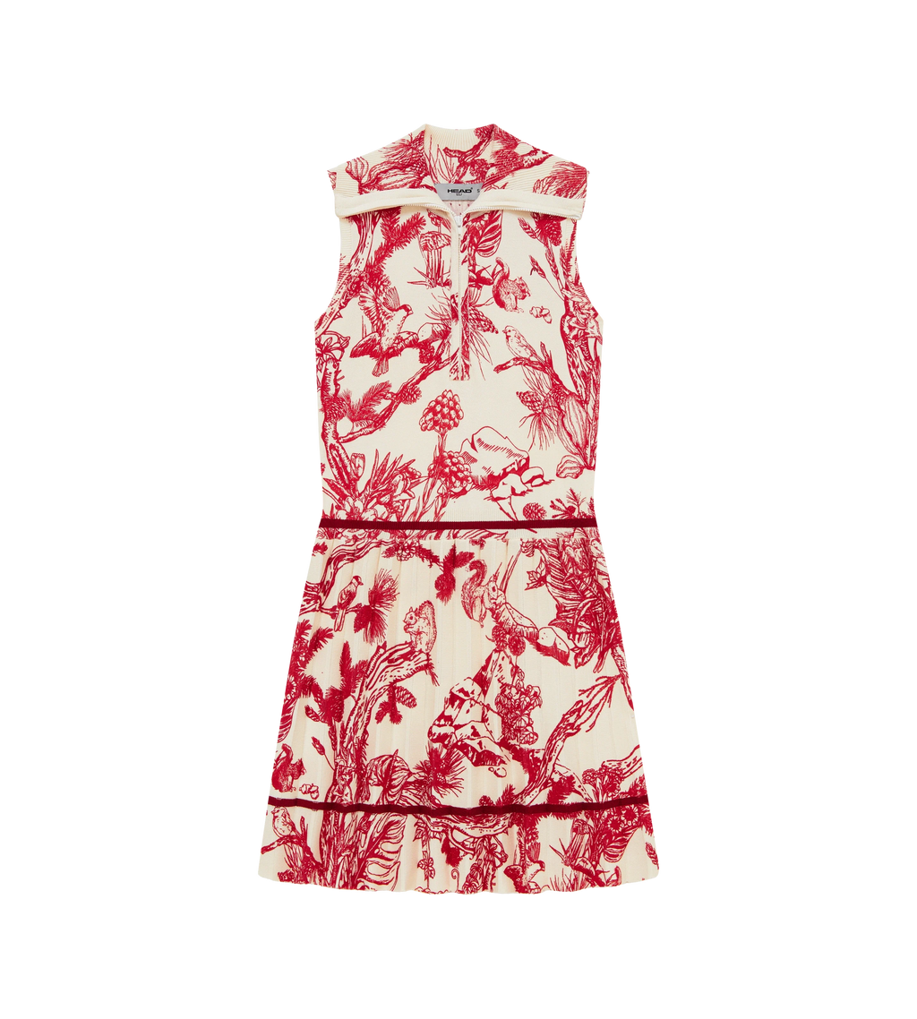 Knit Pleat Dress