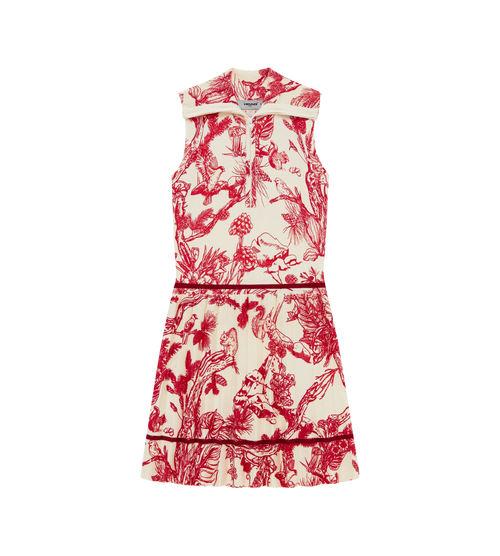 Knit Pleat Dress