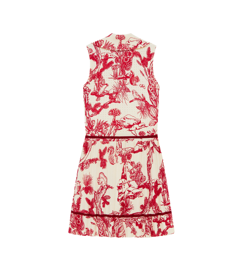 Knit Pleat Dress