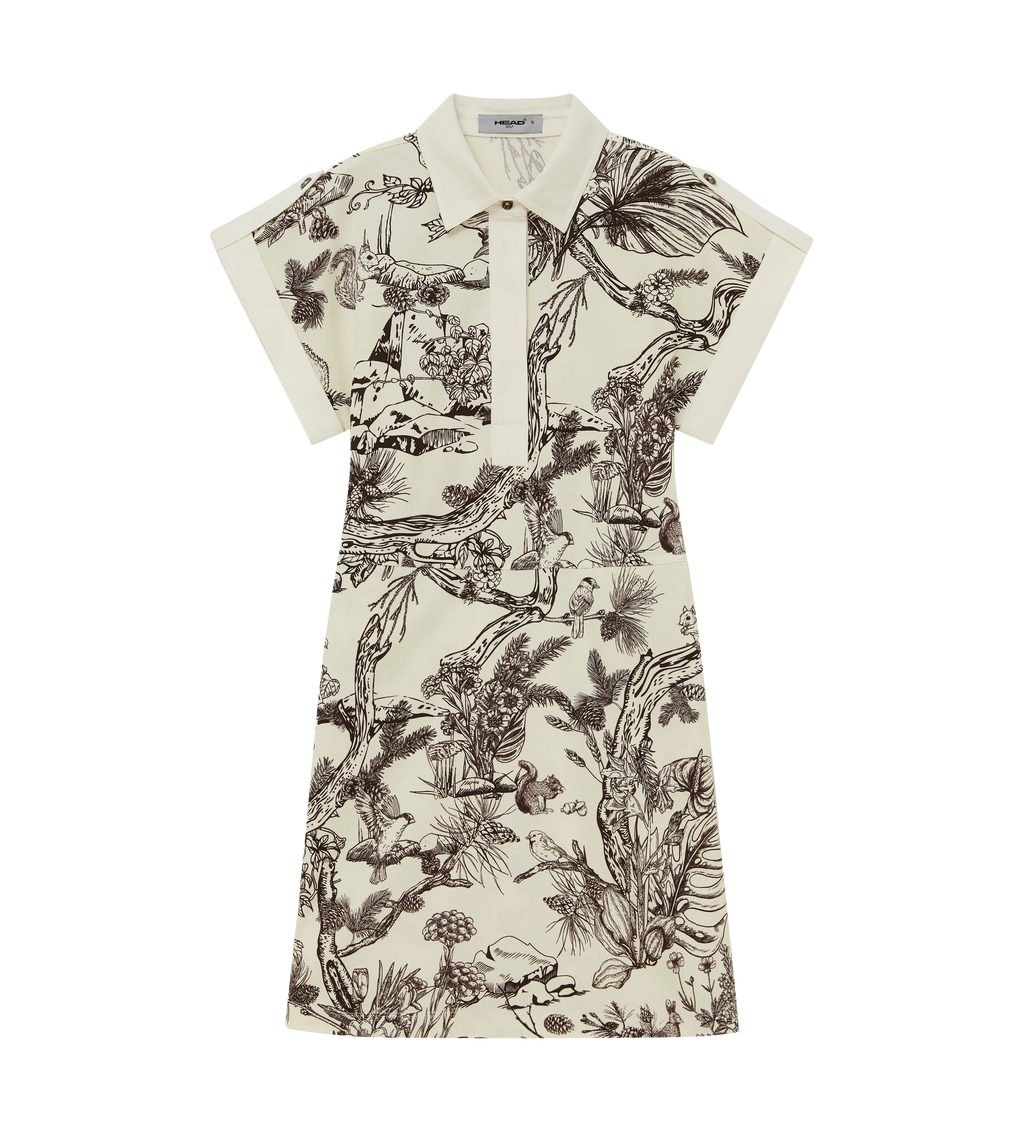Sleeve Rolled Dress