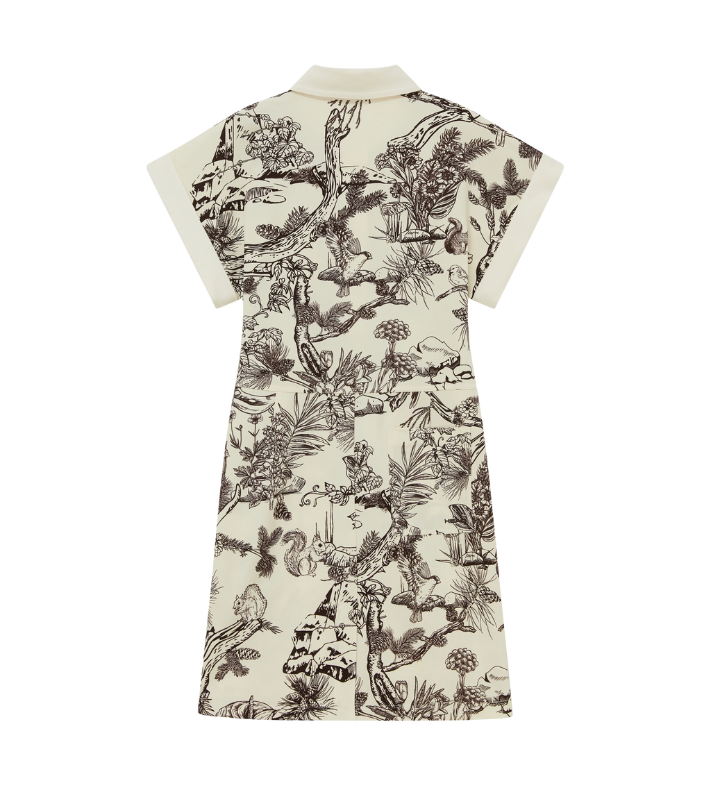 Sleeve Rolled Dress