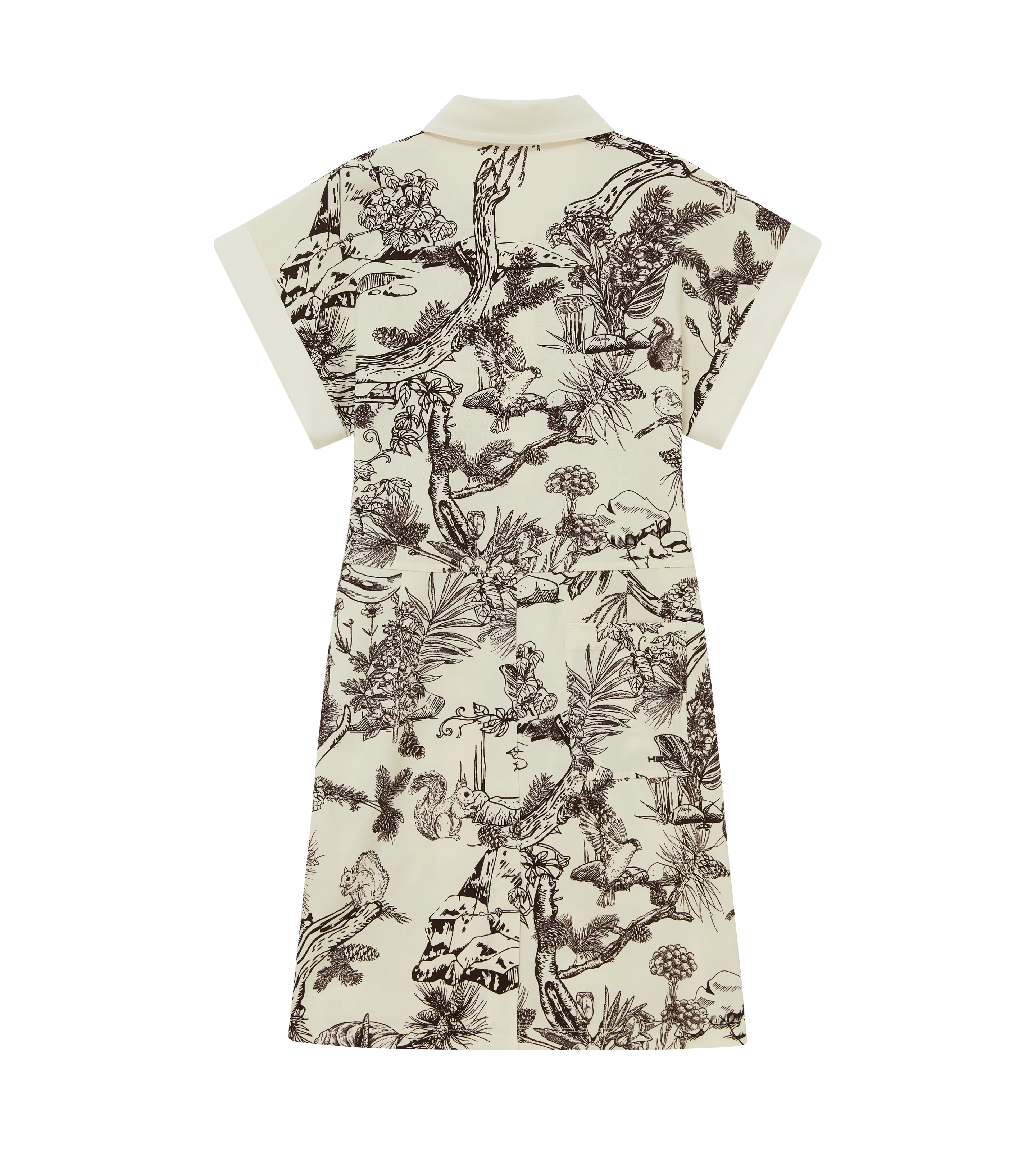 Sleeve Rolled Dress