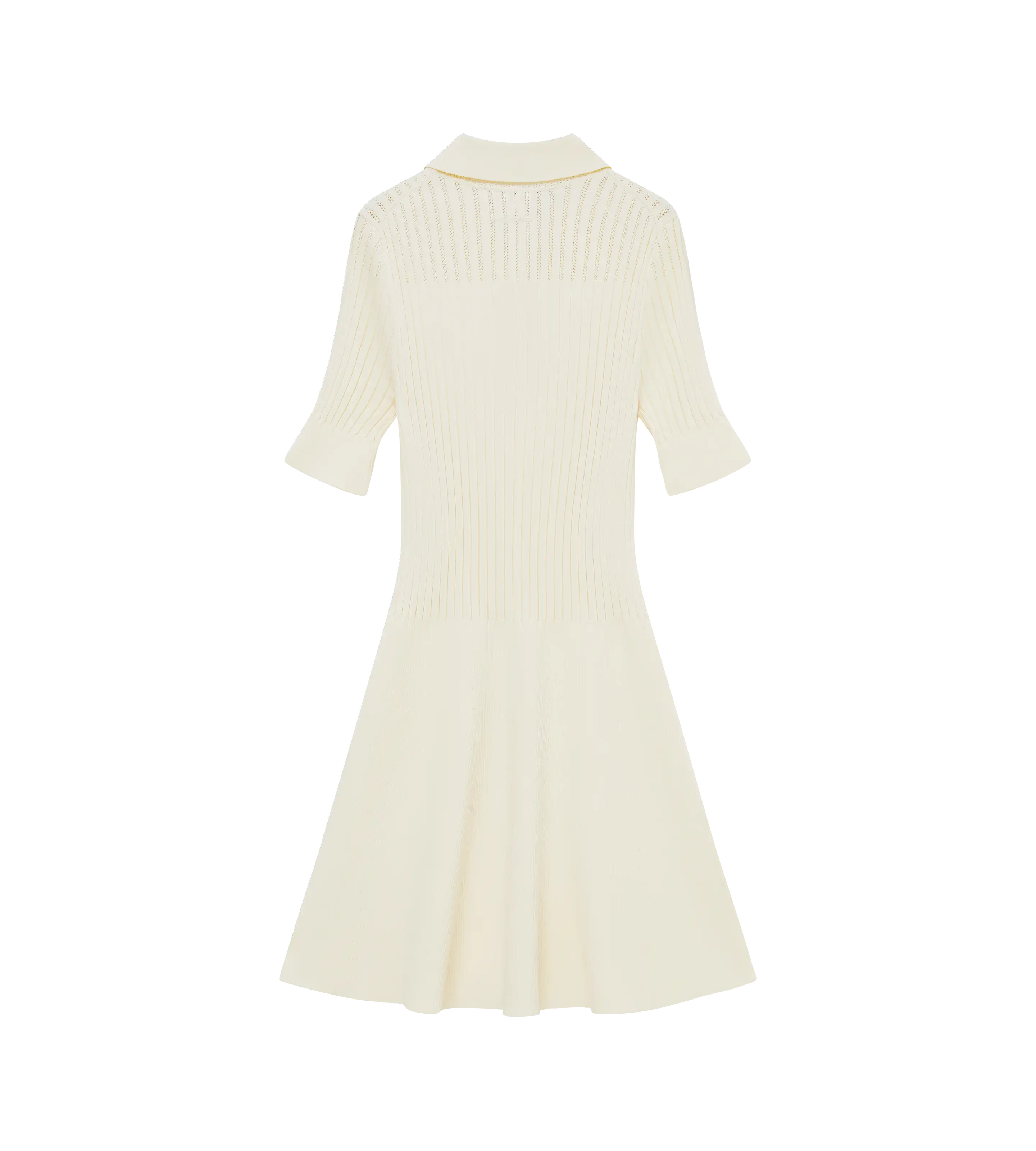 Godet Knit Dress