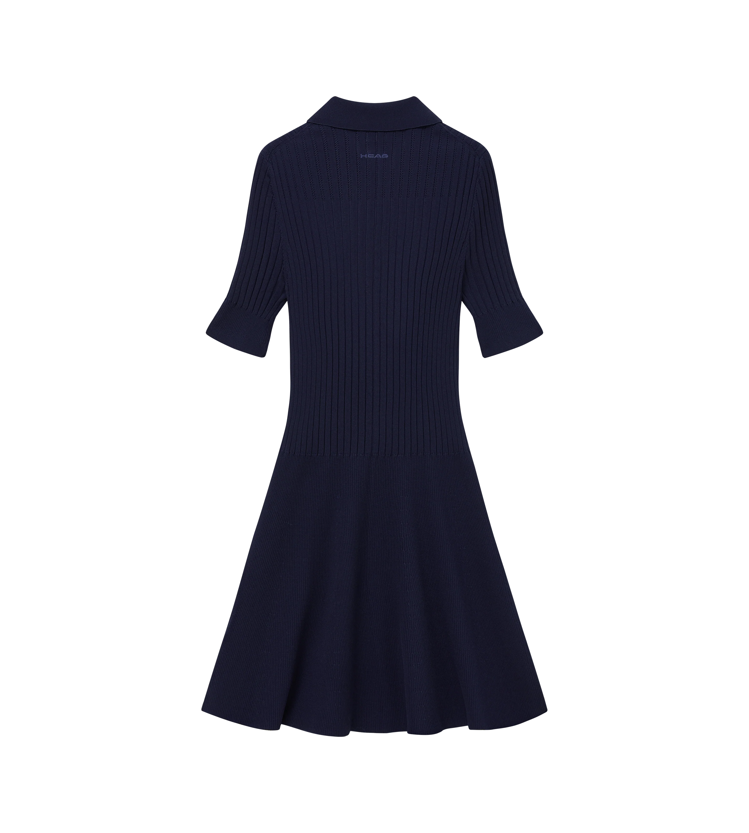 Godet Knit Dress