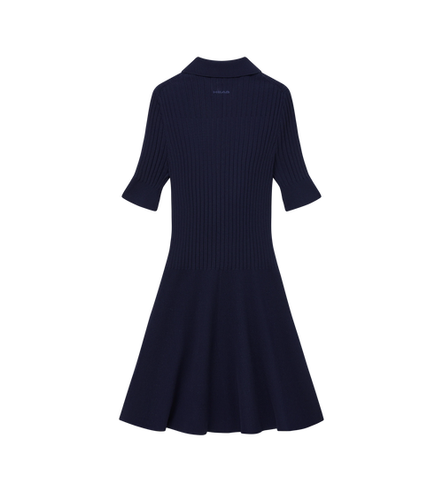 Godet Knit Dress