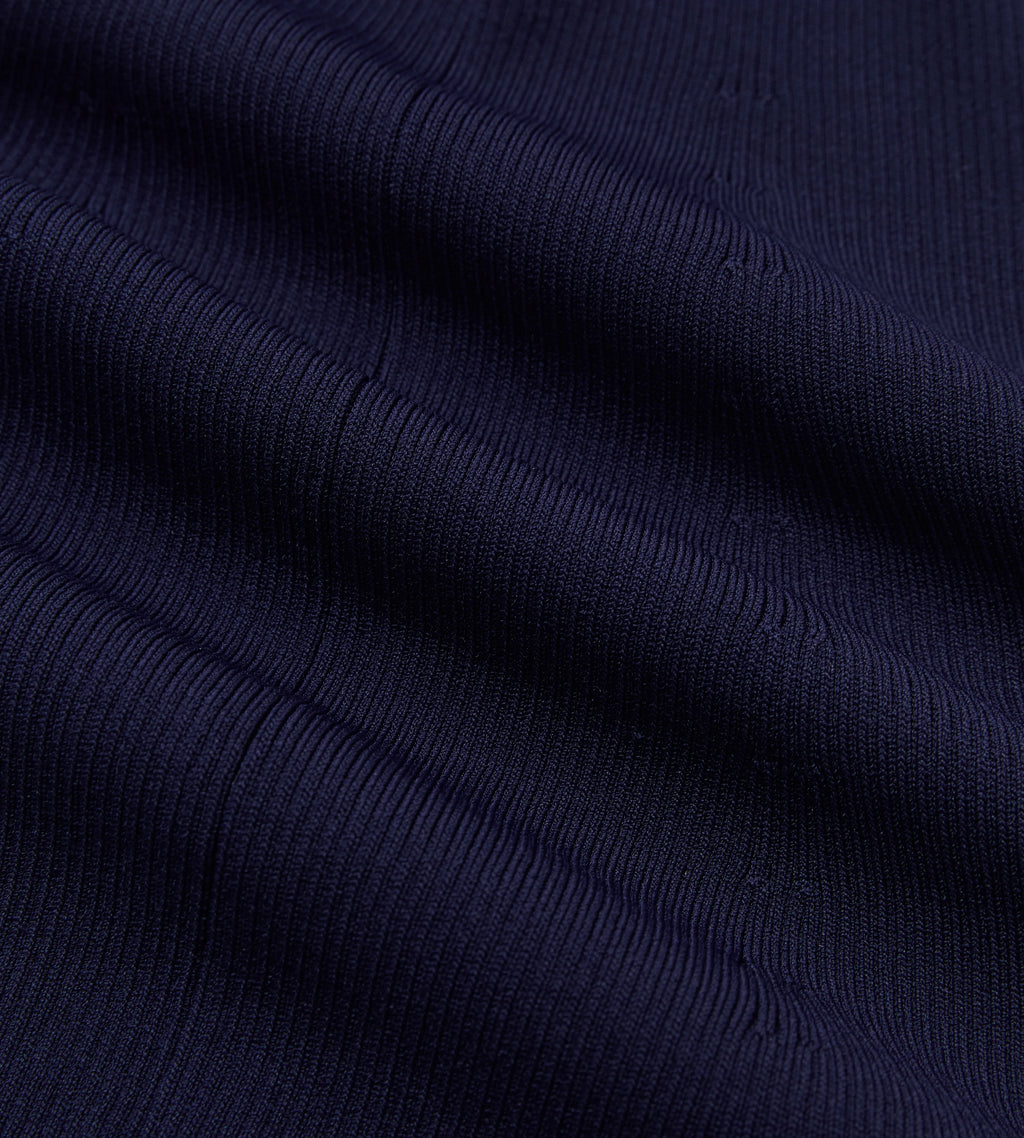 Godet Knit Dress