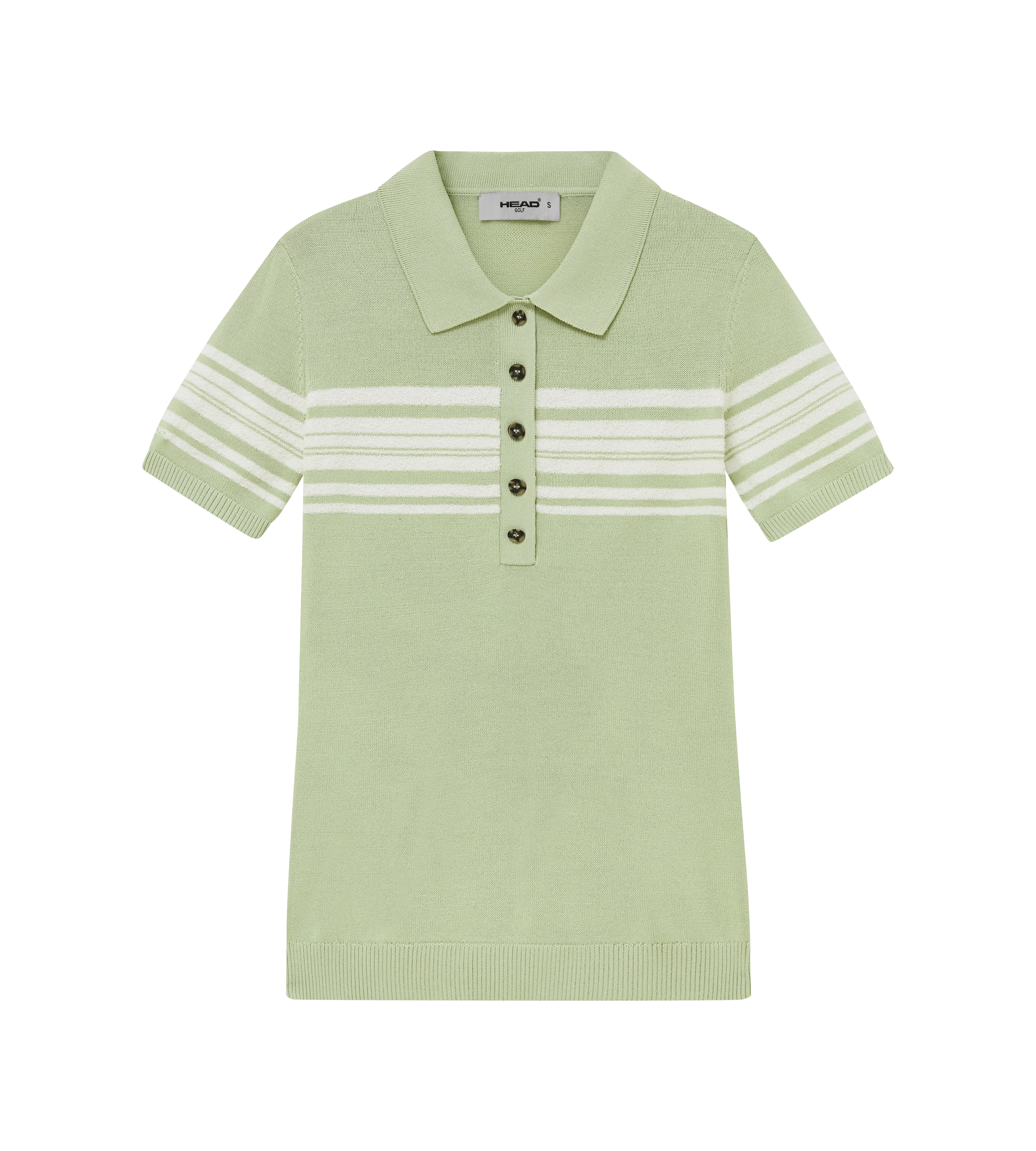 Stripe Knit Polo