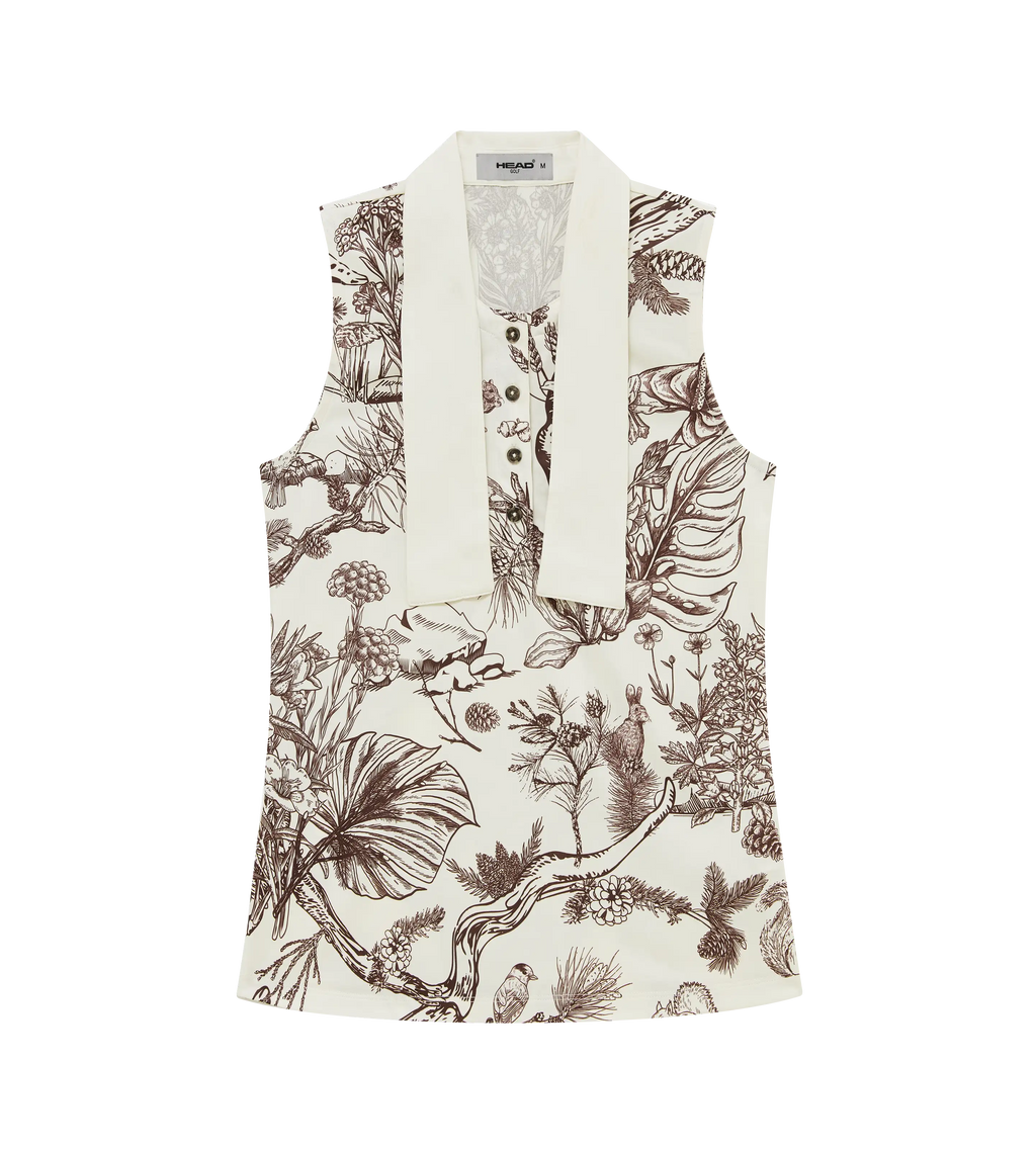 Tie Collar Top