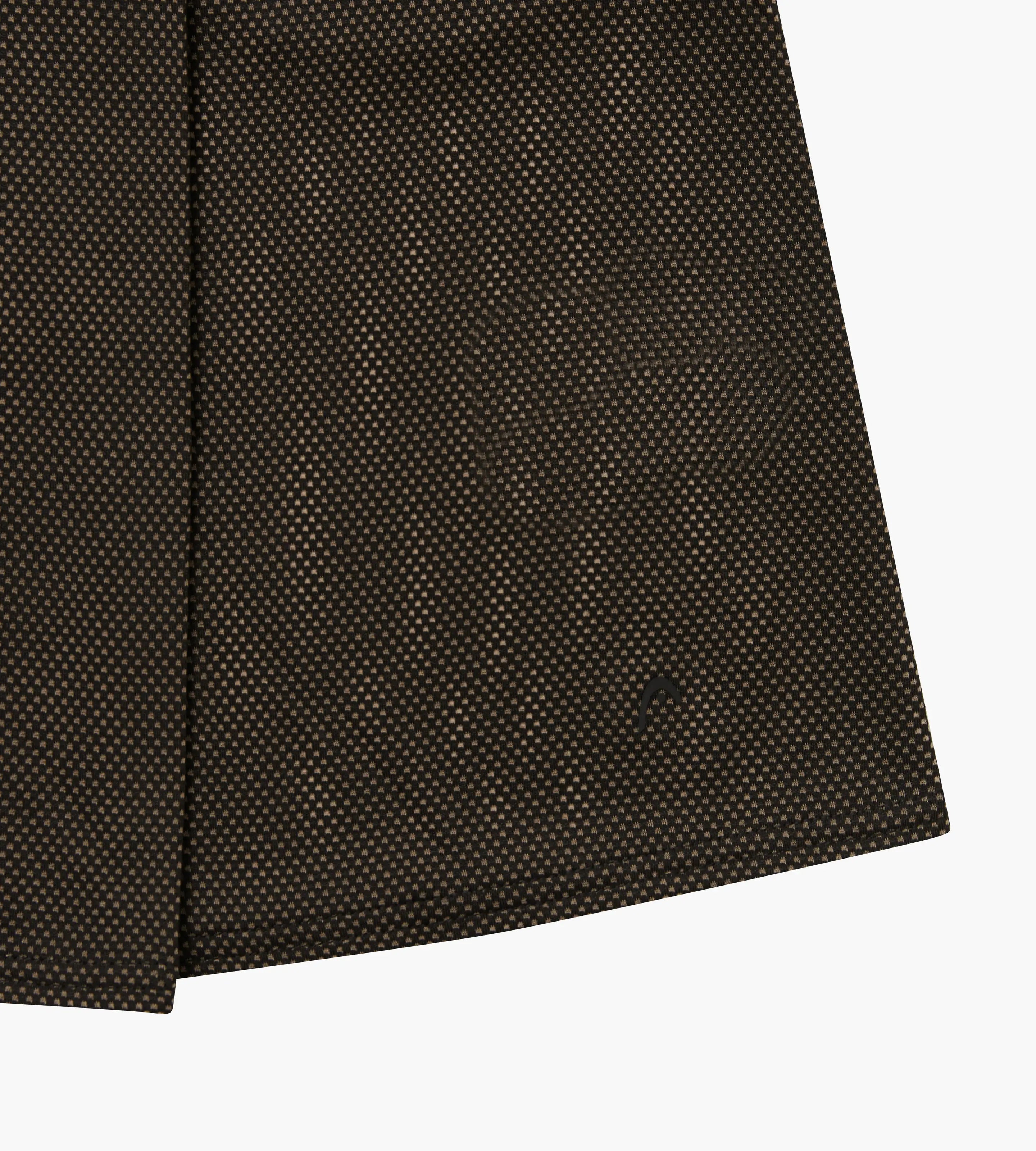 Bound Box Pleat Skirt