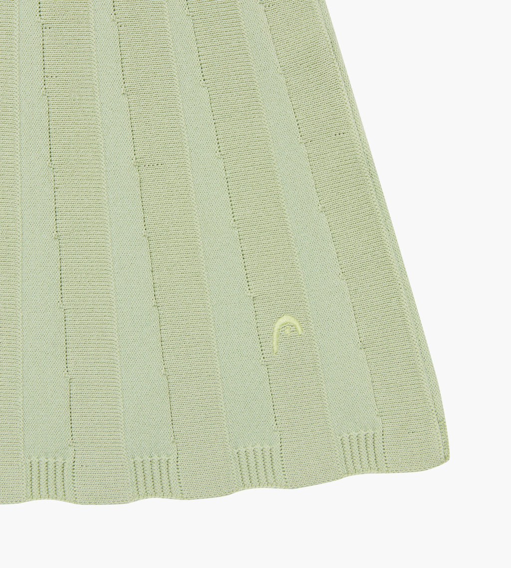 Eyelet Knit Skirt