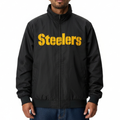 Pittsburgh Steelers Zip Windbreaker with Two Pockets