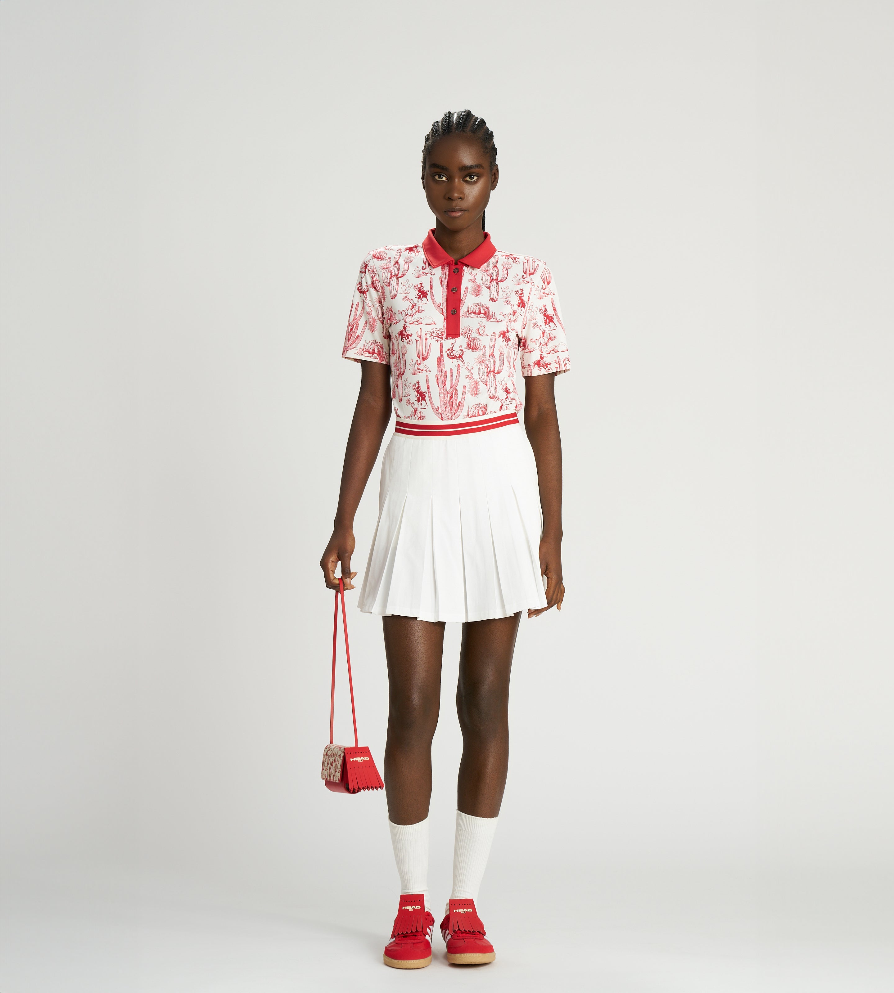 Box Pleat Skirt