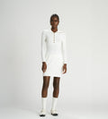 Pointelle Knit Dress