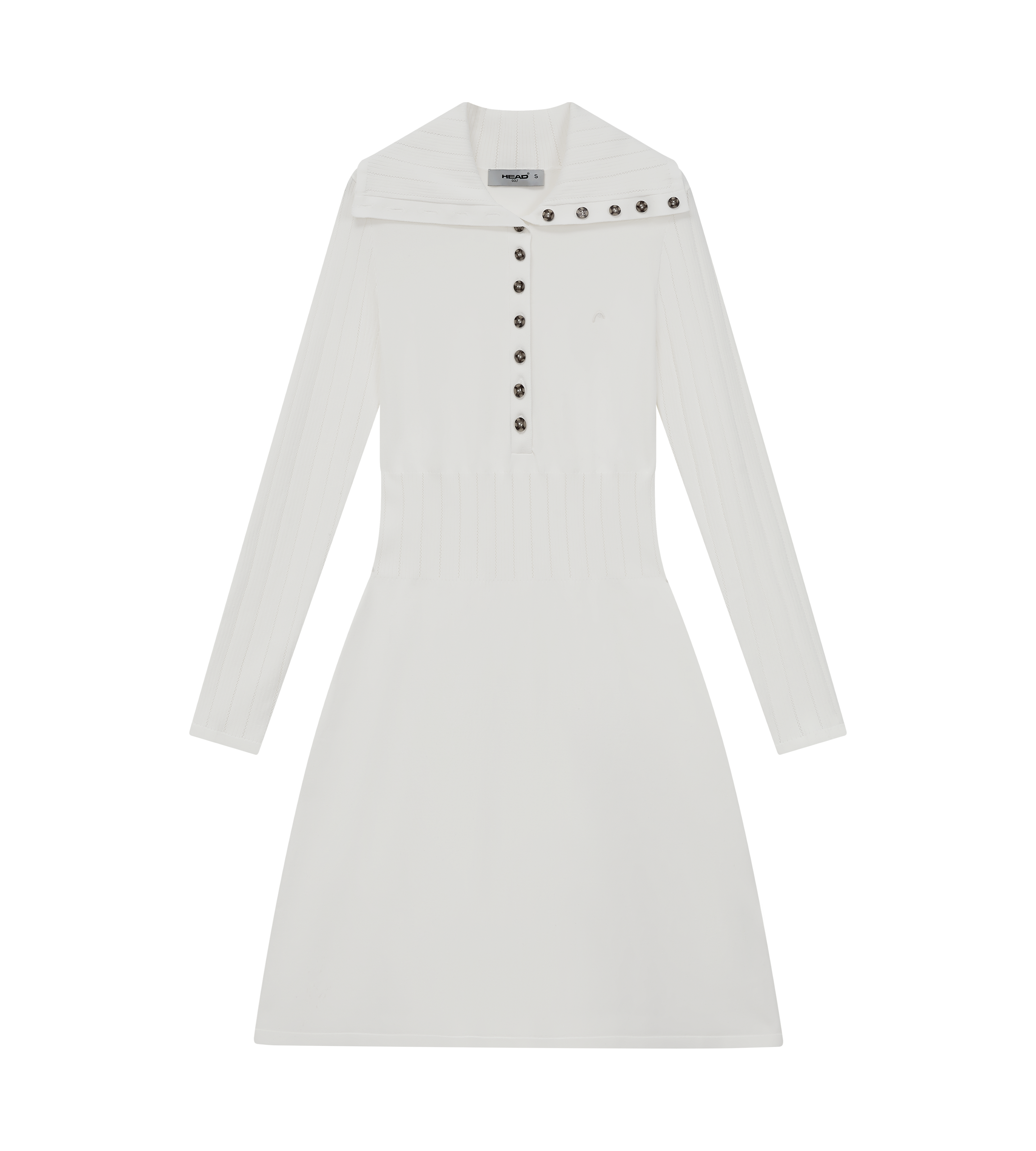 Pointelle Knit Dress